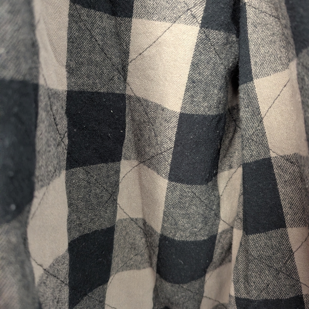 Abercrombie & Fitch Barn Jacket Corduroy Collar Flannel Lined Size Medium Men's - Picture 7 of 9